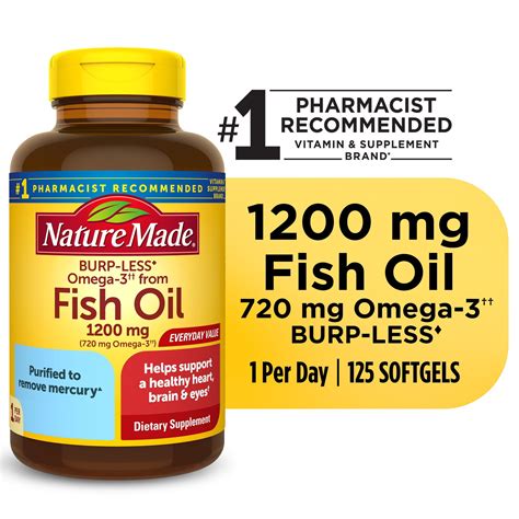 Benefits of Nature Made Fish Oil